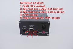 Universal Multi-Voltage Vacuum Tube Microphone Power Adapter for tube microphone