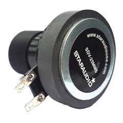4-Pack 25MM Driver Horn Tweeter Titanium Compression Screw-on for PA DJ Speakers