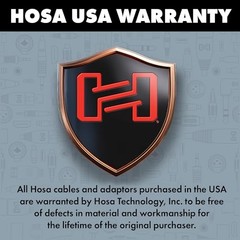 HXMS-005 Pro Headphone Adaptor Cable, REAN 3.5 Millimeters TRS to 1/4 Inches