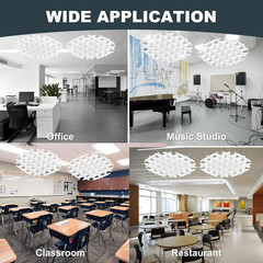 Acoustic Ceiling Panels, Sound Absorbing Panels Noise Reduction Acoustic Treatme