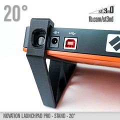 NOVATION LAUNCHPAD PRO STAND – 20 degrees – 3D printed – 100% Buyer satisfaction