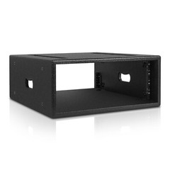 OPEN BOX:Sound Town 4U PA/DJ Rack/Road Case w/ Polyurea Coating (STRCP-4U-R)