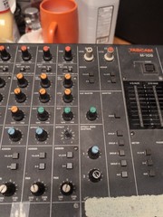 Teac Tascam Model M-108 Mixer Board, Powers On