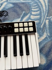 IK Multimedia iRig Keys I/O 25 MIDI Controller Keyboard Piano DJ TESTED + WORKS!