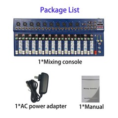 Professional Bluetooth Line Live Mixing Studio Audio Sound Mixer 14 Channel Mix