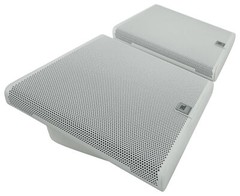 Pair JBL SLP12/T-WH Sleek Low-Profile On Wall Mount 3″ 70v Commercial Speakers