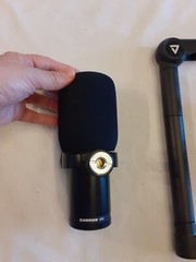 Samson Q9U XLR/USB Dynamic Broadcast Microphone w/++ See Photos, NO POWER CORD