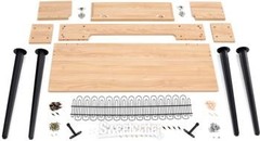 Gator Frameworks Elite 61-key Keyboard Table – Natural Maple Matte