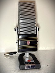 Super-Sized RCA 44 Working Replica Ribbon Microphone, one-of-a-kind, B I G !!