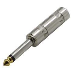 20PCS 1/4 MONO TS Heavy Duty Male Audio Speaker Guitar Cable Connector Plug JACK