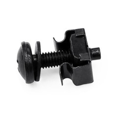 Cage Mount Rack Screws with Nylon Rack Washers for Music Studio 10-32 50Pcs
