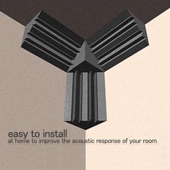 Acoustic Foam Bass Traps -12 Pack Wall Corner Studio Foam Blocks 12″ X 7″ X 7…