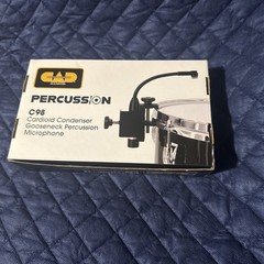 Gooseneck Condenser Drum Mic with Rim Mount
