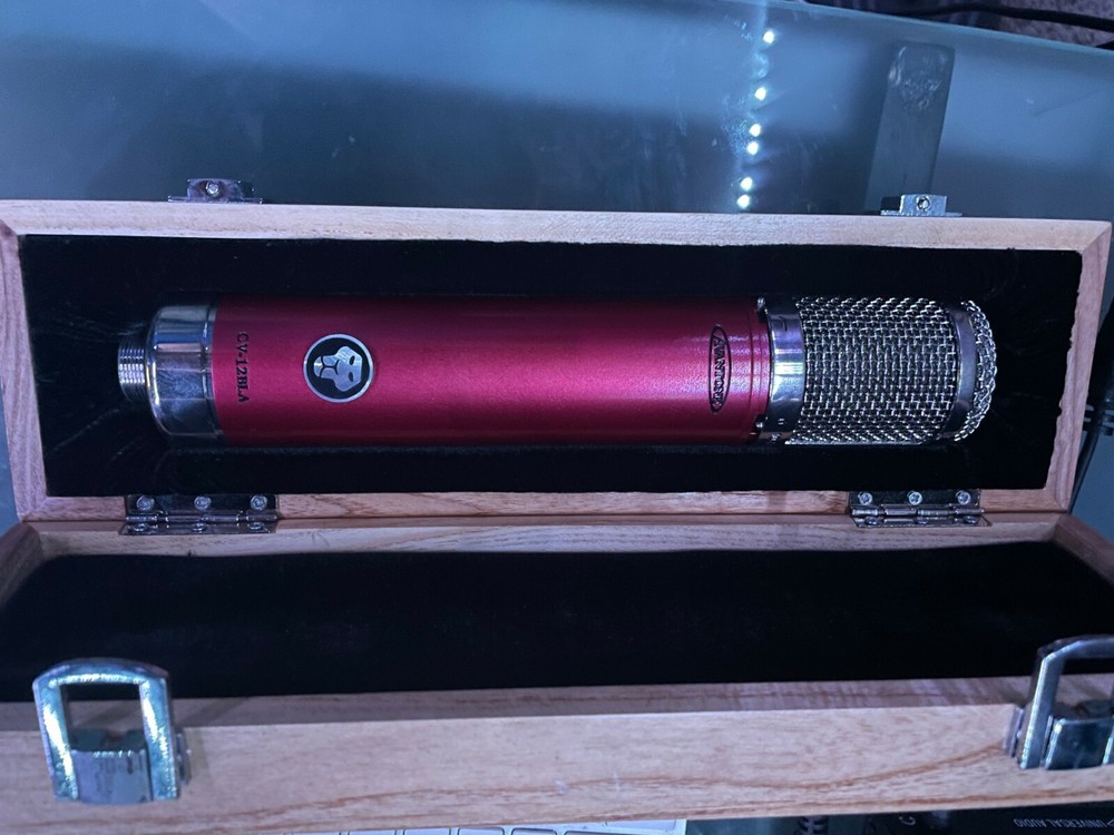 Avantone Pro CV12-Black Lion Audio Modded Tube Condenser Microphone
