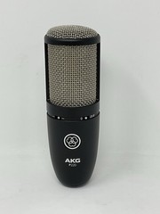 AKG P220 Condenser Microphone With Shock Mount And Metal Case.