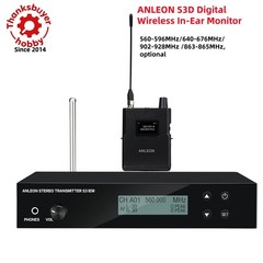 ANLEON S3D Digital Wireless In-Ear Monitor Stereo IEM for Live Performances