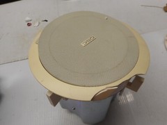 QSC AD-C152T In-Ceiling Ductwork Wall Mount Speaker 400W Damaged See Description