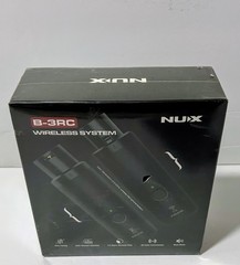 NUX B-3RC Rechargable Wireless Microphone System Auto Pair/Off New & Sealed