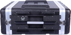 Stackable 4U Rack Case Standard 19.25” Depth Polyethylene Hard-shell