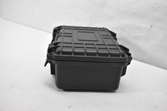 Hardshell Storage Case w Foam Inserts Storage Black Finish w Snap Closures