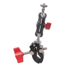 Multiple Angle Rotating Clamp Mount For Microphones Flashlight And Small