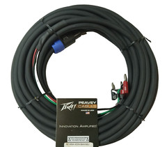 Peavey 50 Ft 16 AWG 4-Conductor Banana to Speakon Speaker Cable PA Audio