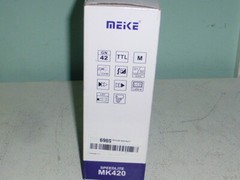 Meike Speedlite MK420 Flash Light For Sony TTL Zoom LCD Manual Flash Tilt Swivel
