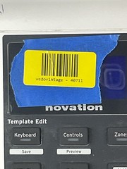 Novation Impulse 49 Key USB MIDI Controller Keyboard Semi Weighted Silver Used