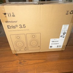 PreSonus Eris 3.5 Active Studio Monitor Pair 25W RMS 3.5in AUX Wood
