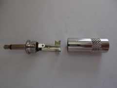 (4 Ppk) NEUTRIK REAN Connector NYS226 Mono 3.5mm 1/8″ Cable Mount Male Plug NOS