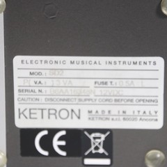 Ketron SD2 Orchestral Wizard midi sound module