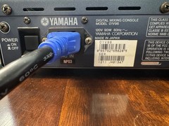 Yamaha 01V96 24-Bit/96k Digital Mixer w/ MY168AD96 – 8 channel Input Card