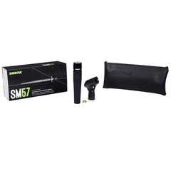 Shure SM57-LC Dynamic Instrument Microphone TWIN PERFORMER PAK