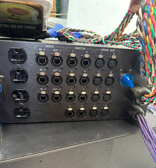 Entertainment Manufacturing Power Distro /Speaker/Patch Panel #7089 (LOT OF 4)