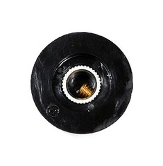 500pc Plastic Bakelite Round Screw type Knob PN-39A = PN-9F φ19.2×12.3mm φ6.4mm