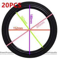 20pcs 8inch repair parts speaker surround edge JBL thicker foam edge