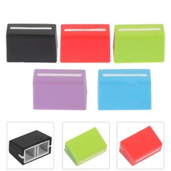 5Pcs Mixer Slider Fader Caps Rubber Replacement Knobs Durable Assorted Colors