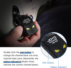 2.4Ghz Wireless Guitar System 4 Channels Rechargeable Audio Wireless Transmitter