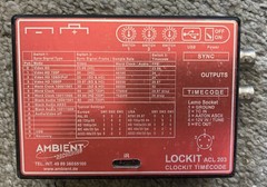 Ambient Lockit ACL 203 Time Code Box – Used – Working