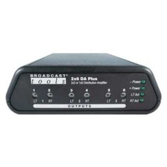 Broadcast Tools 2×6 DA Plus Analog Distribution Amplifier