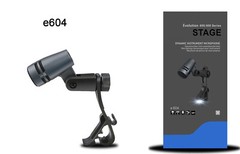 High-quality E604 Heart-shaped Dynamic Microphone with Clip Arm for Snare Drum