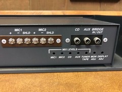 Dukane RTC350P PREAMP AM/FM Tuner / Cassette