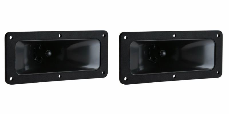3 x 7.25″ Horn Tweeter Speakers Piezo Replacement Loudspeakers PAIR NEW (2)