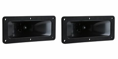 3 x 7.25″ Horn Tweeter Speakers Piezo Replacement Loudspeakers PAIR NEW (2)
