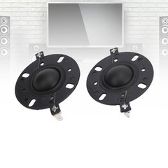 2PCS Tweeter Diaphragm Soft Sound Quality For 4 Inch Tweeter Easy To Use
