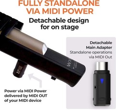 WIDI Master Bluetooth MIDI Adapter | 5-pin DIN, Ultra Low 3ms Latency, No Ba…