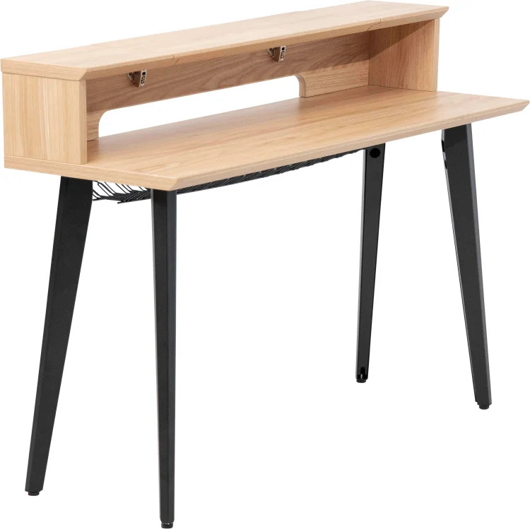 Gator Frameworks Elite 61-key Keyboard Table – Natural Maple Matte