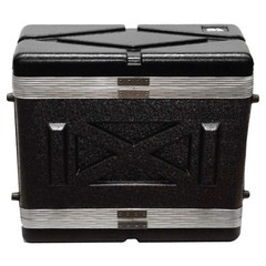 Seismic Audio – SALWR4M – Lightweight 4 Space Mid-Size ABS Rack Case – 4U PA …