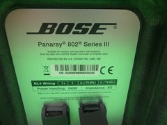 Bose Panaray 802 Series III Professional Load Speaker DJ Karaoke Rare LARGE