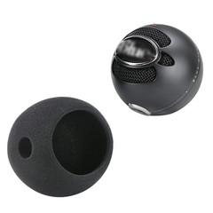 Pop Filter For Blue Snowball – Professional Snowball iCE Mic Foam Wind Cover …